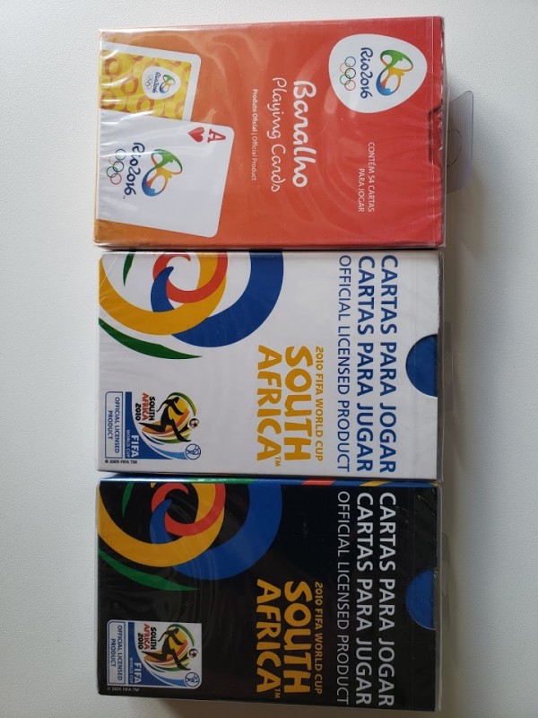 Rio Olympics 2016 and South Africa world cup 2010 decks