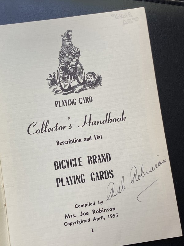 1955 Mrs Robinson's Collector's Handbook p1.JPG