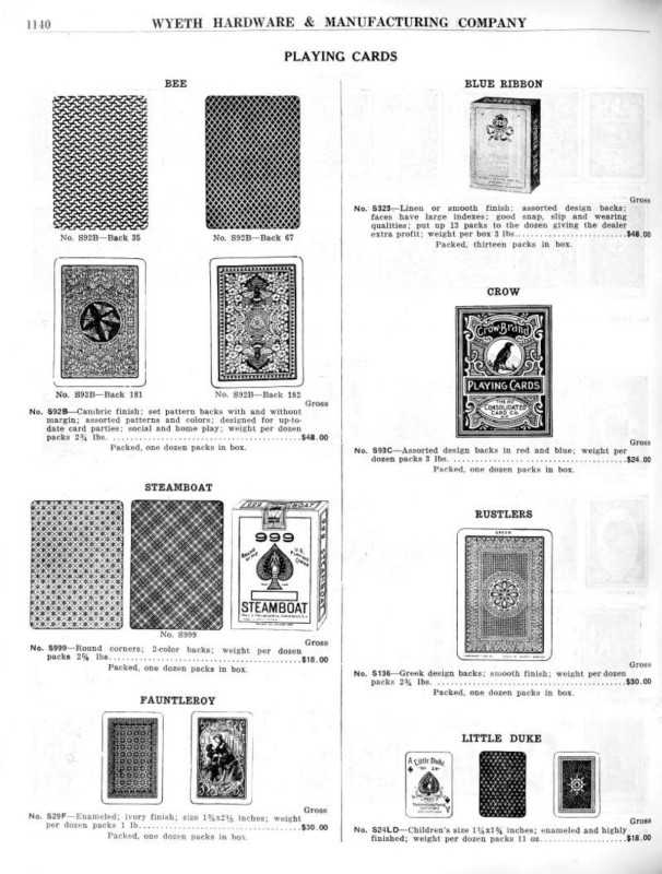 1914 Wyeth Hardware and Mfg Co Cat No 104 - playing cards p1140.jpg