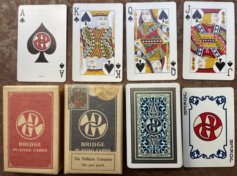 c1939 Pullman Co. Playing Cards, bridge size.JPG