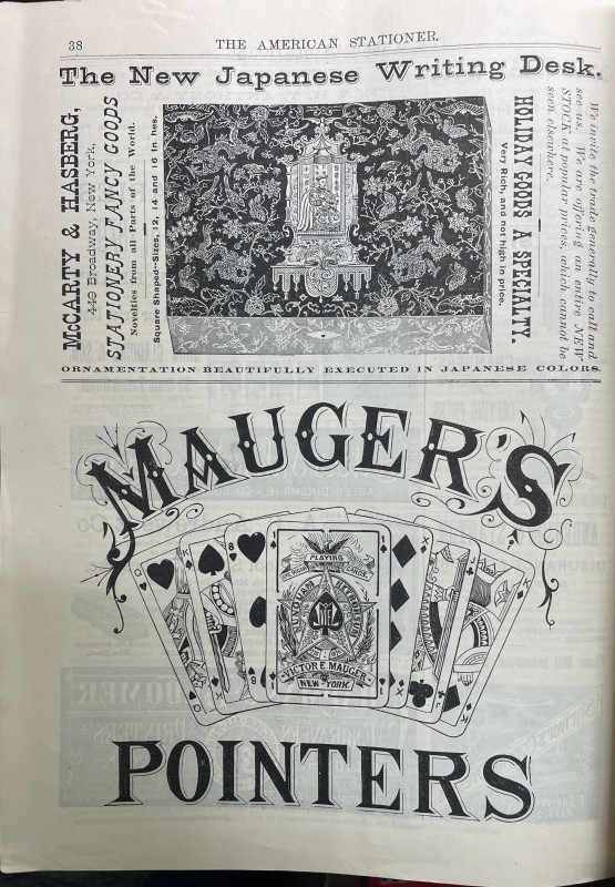 1878 American Stationer Mauger Pointers ad.JPG