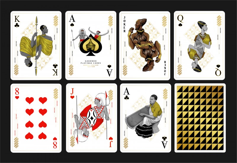 Here is a sample of some of the cards including the back design.